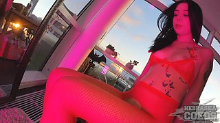 Abbie Storm Mesmerizes with Solo Finger Passion