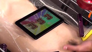 Cumshot on big boobs for slut tit fucking in hd