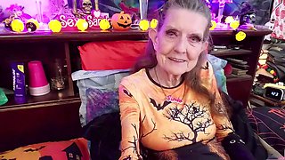 Halloween, gilf anal, 70 year old granny
