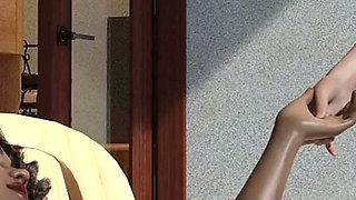 ATM Adventures -3 - Gameplay - Roleplay - Lesbian Play with Their Anal Licking