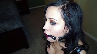 Amateur striptease and Solo masturbation