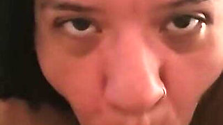 Brazilian Hotwife Carol Creampied by Bull While Cuckold Watches