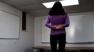 Huge ass brunette anal masturbating free cam