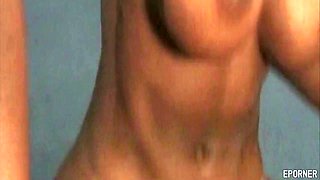 Ebony sexy babe amazing sex video