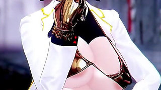 Featured Jane Do - Aoa Short Hair Costume Changes & Striptease, Succubus Police Uniform, Bunny Girl, Sexy Cheongsam