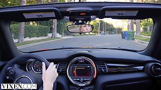 Gentle Luciferxxx and Mazzy Grace - blowjob smut - Vixen