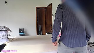 Big Breasted Maid Gets Comfortable with Her Boss Part 1