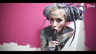 Workwear Anal Stretching Solo Masturbation Gapes and Squirt