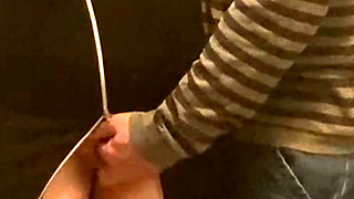 Stranger Old Man Stick His Finger in Her Pussy