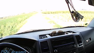 POV Dreams - Little Caprice - J stops his car and seduces