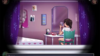 Johannesgaming: Mia Inks Her Cartoon Summertime Saga Body with Inked Tattoo, Roxy Sc