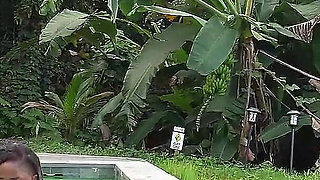 Don Prince Fucks Big Butt Scarpet Erza in the Pool and Shower