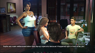 Awam Sophia Showed Her Boob in the Hairsalon.