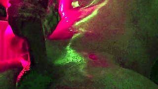 Horny guy jerking off his hard cock