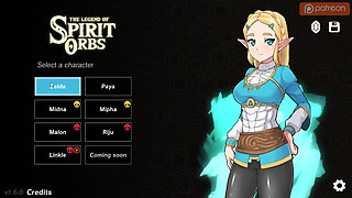 The Legend of the Spirit Orbs - Fucking Princess Zelda's Cute Pink Pussy