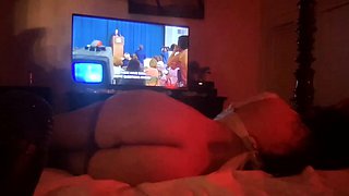 Amateur brunette doggystyle fucks a big cock
