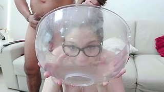 The sensual English teacher Alice Maze taking a foot inside