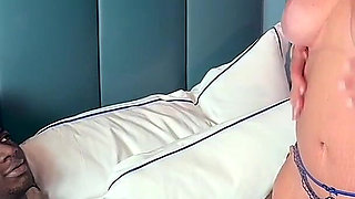 Hotel Gym BBC Meets His Match