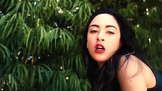 Nude teen cools herself down in the pool