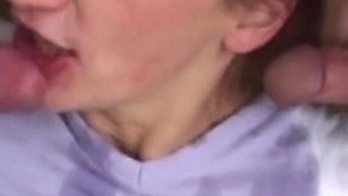 Insatiable Sluts in Raw Bukkake Frenzy - Faces Drenched in Cum