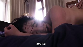 (With Subtitle)Minako Komukai Japanese Wife Getting Fuck