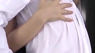 Minami Natsuki - Naughty Pantyhose with a Teasing No-panty Peek - Uncensored - Ep 5