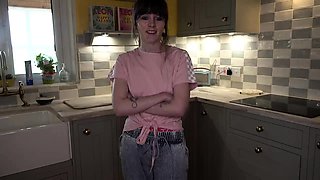 Cute teen anne solo anal masturbation
