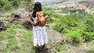 Desi Indian Marathi Bhabhi Kavita Cheats On Husband With Lover In Jungle