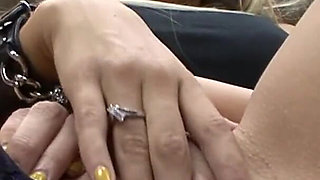 Gorgeous big breasted blonde gets fucked in the bedroom