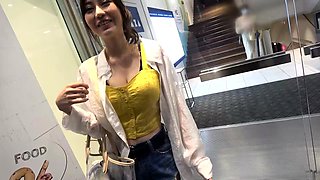 Cute asian chick hot solo masturbation