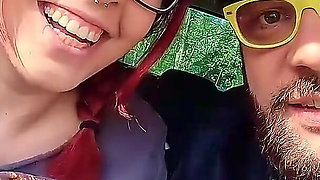 Blowjob in the Car, Cum