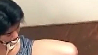 Young Asian Wife Pounded Deep in Doggy Style