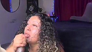 Latina Likes Gargling Weenie