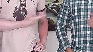 Tessa, Jesse, Jake, and Leilani Bring in a Cards Strip Game