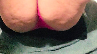 My Nighttime Routine in Lingerie with My Little Pink Friend