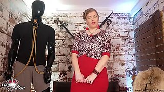 German MILF Domina Julina Extreme BDSM Anal Rosette Slave 4K POV