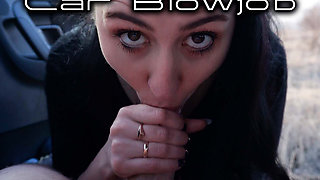 [4k - Remastered] Car Blowjob in the Middle of Nowhere