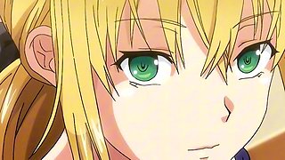 Blonde step takes charge and milks thick cock hard POV