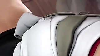 Madruga3d Intense Double Penetration: Hot Curvy Latina with Big Juicy Ass Fucked Hard Doggy Style by Massive Black Cock