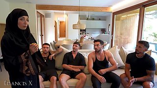 Hijabi Wife Calls 4 Plumbers To Fix Her Pipes Ends In Extreme Dp Gangbang! With Aaliyah Yasin, Valentino Roca And Rauls Bud