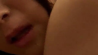 Japanese Bukakke Party with Skinny Asian Teen