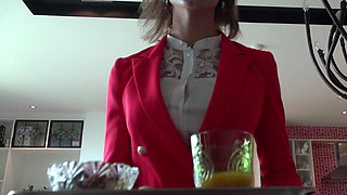 Beautiful Sonya having a horny solo toy masturbation