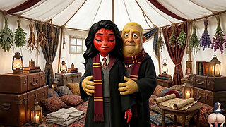 Fruit Series: Episode 2 - Cute Strawberry Witch and Potato Wizard Sharing Magical