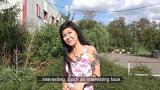 Amateur girls fucking in public in a compilation
