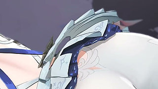 Genshin Impact - Odette Passionate Sex Scene - 3D Hentai Animation