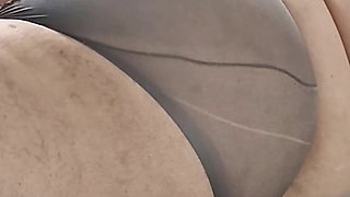 BBW Debut First Time with Huge Legs and Ass in Lingerie