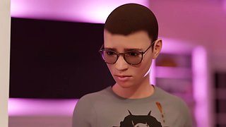 Flirty stepmom strips down for late loving after nigh party