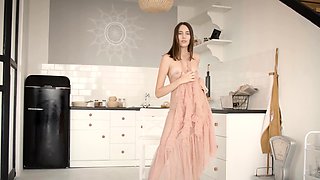 Hot teen Cypriot reveals her sweet pussy