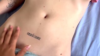 My horny big booty stepdaughter wants my cock and begs me to creampie her pussy