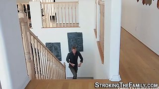 Wild young fucks stepfather